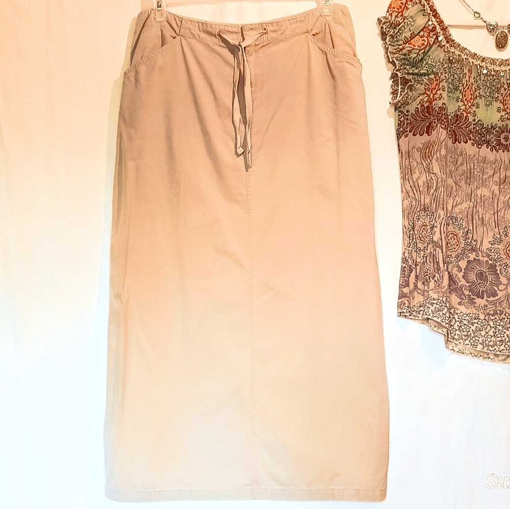 OLD NAVY 💯% Cotton Maxi Skirt